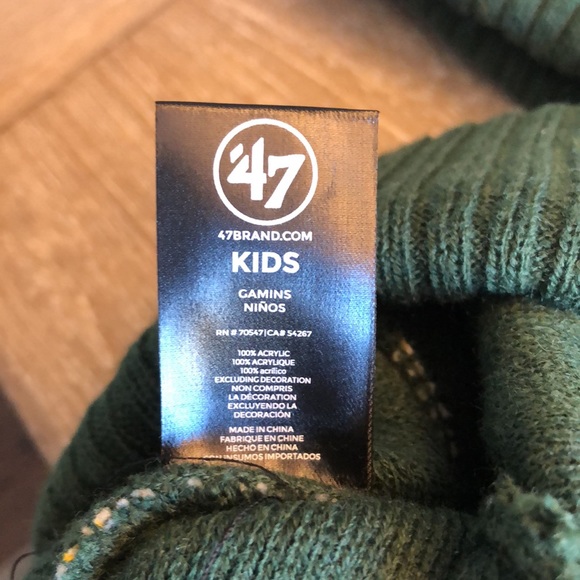 ‘47 Brand Kids Green Bay Packers Winter Hat - Picture 3 of 5